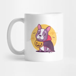 Frenchie Halloween Vampire Mug